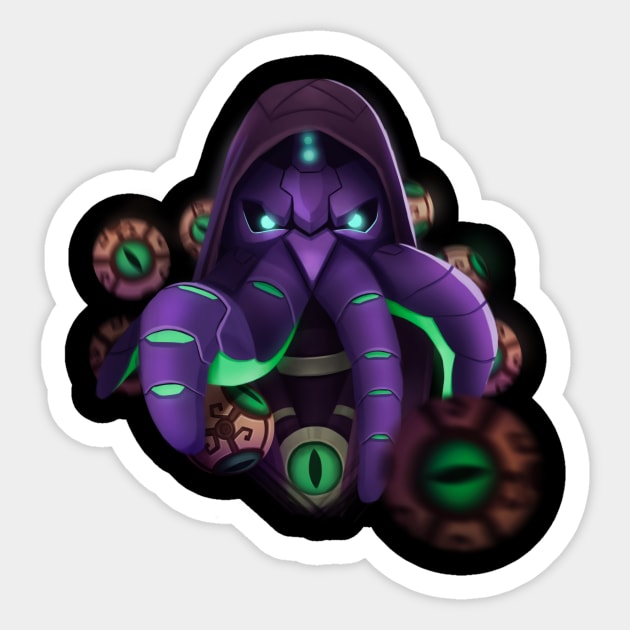 Zenyatta Sticker by StudioBonnieClyde